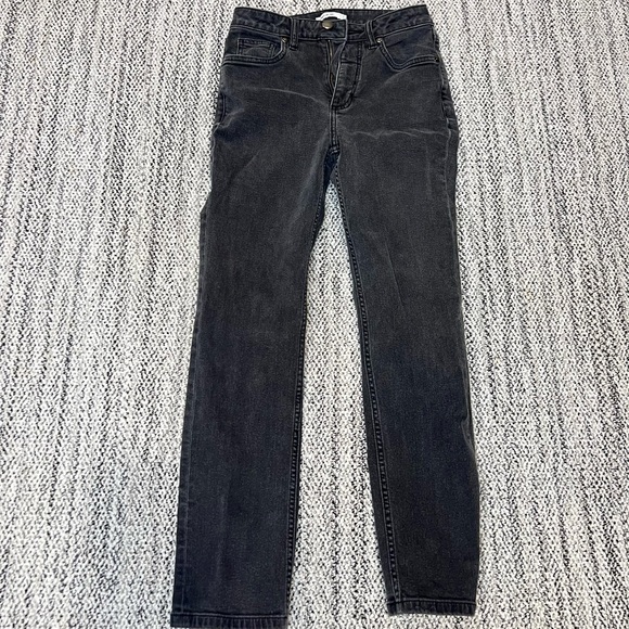 Elizabeth and James The Vintage Straight Women’s Black Jeans Denim size 27 or 4 - Picture 2 of 7
